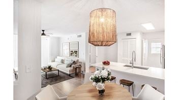 Elegant dining space